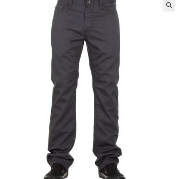 New Size 28 Mens/Boys Vans V56 Standard Charcoal Skater or Everyday Pants (ABBA) - Picture 1 of 16